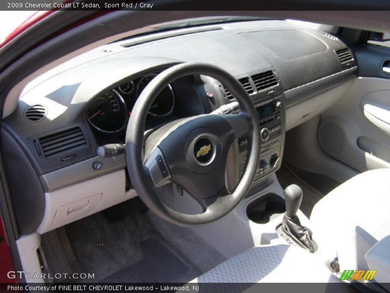Sport Red / Gray 2009 Chevrolet Cobalt LT Sedan