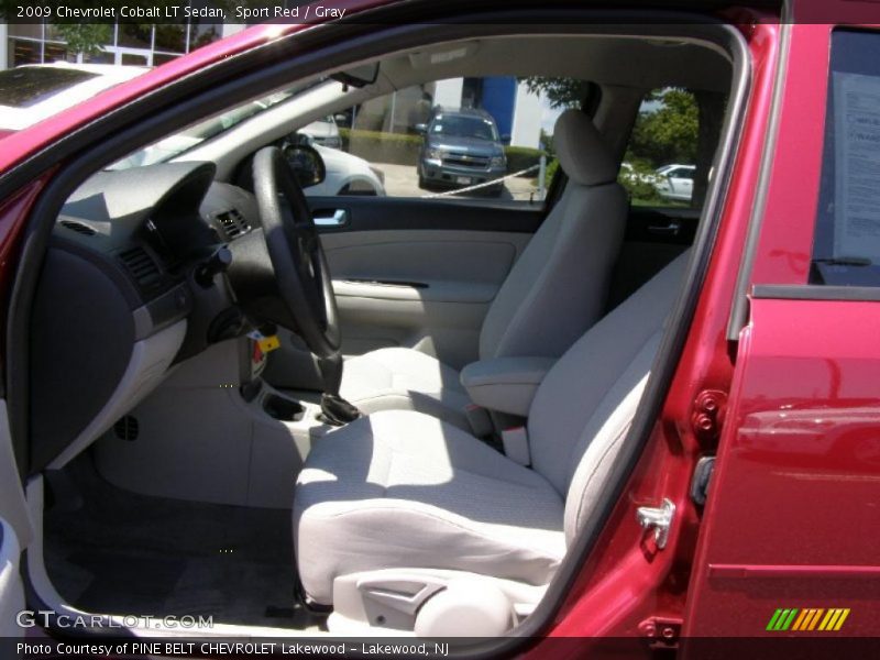 Sport Red / Gray 2009 Chevrolet Cobalt LT Sedan