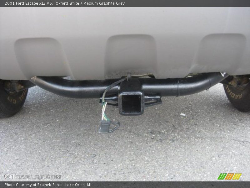 Oxford White / Medium Graphite Grey 2001 Ford Escape XLS V6