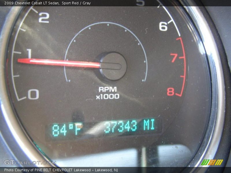 Sport Red / Gray 2009 Chevrolet Cobalt LT Sedan