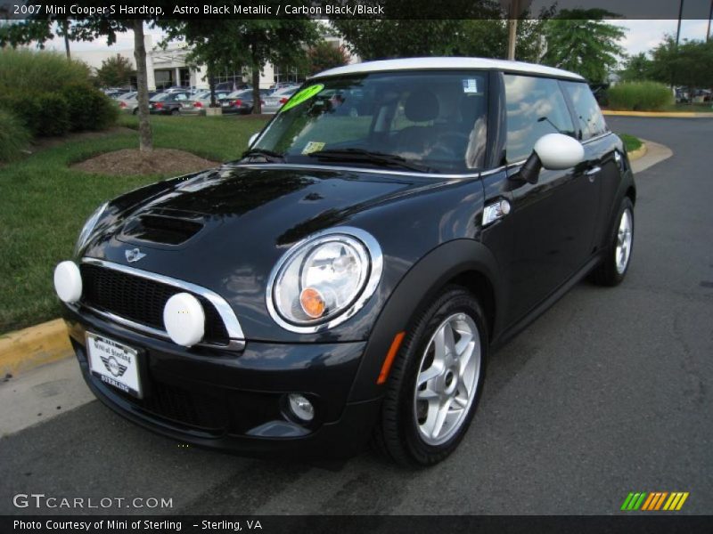 Astro Black Metallic / Carbon Black/Black 2007 Mini Cooper S Hardtop