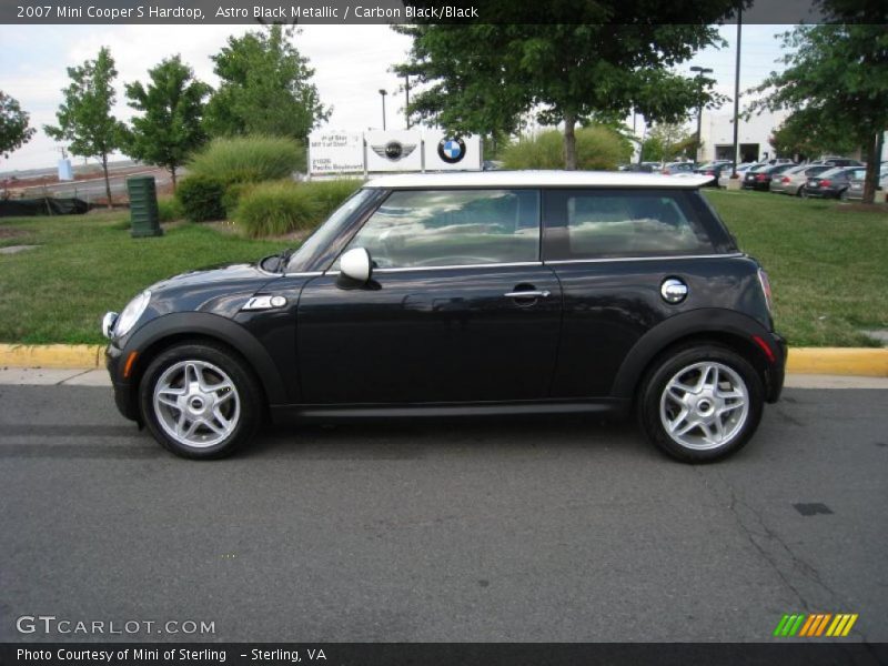 Astro Black Metallic / Carbon Black/Black 2007 Mini Cooper S Hardtop
