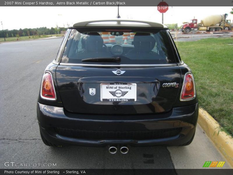 Astro Black Metallic / Carbon Black/Black 2007 Mini Cooper S Hardtop