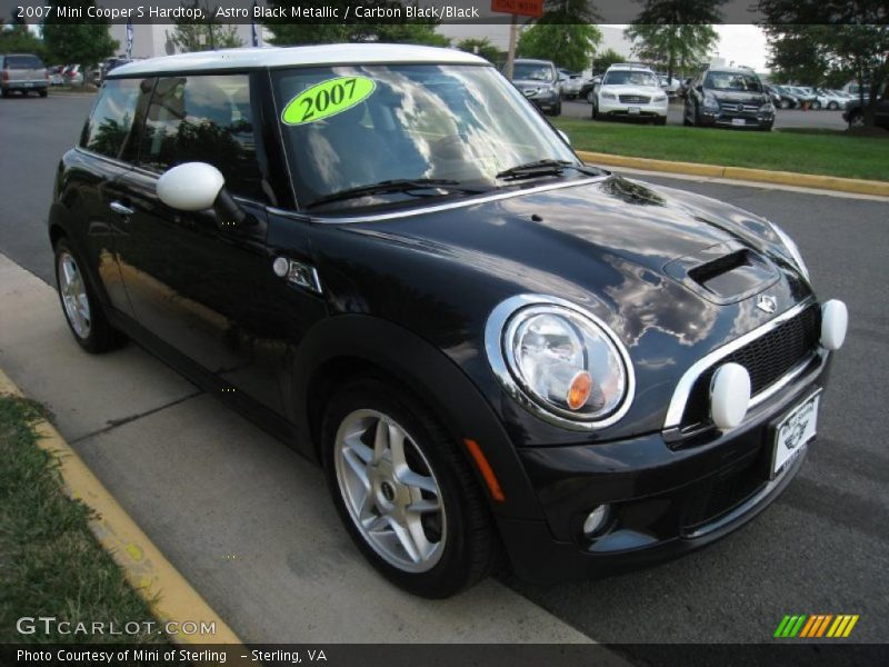 Astro Black Metallic / Carbon Black/Black 2007 Mini Cooper S Hardtop