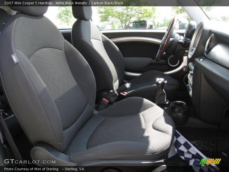 Astro Black Metallic / Carbon Black/Black 2007 Mini Cooper S Hardtop