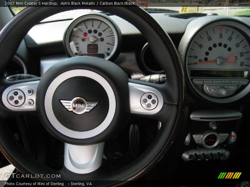 Astro Black Metallic / Carbon Black/Black 2007 Mini Cooper S Hardtop