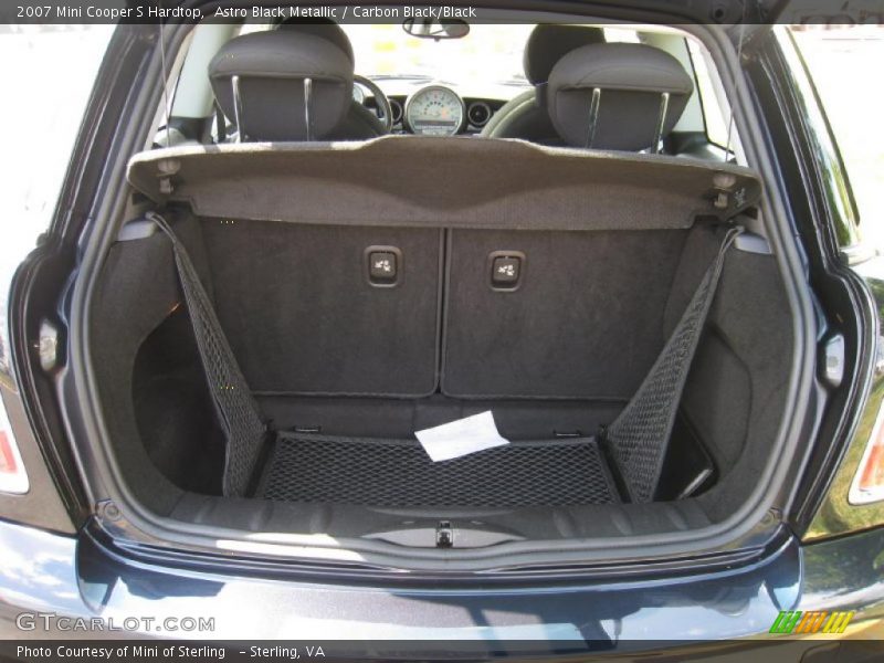 Astro Black Metallic / Carbon Black/Black 2007 Mini Cooper S Hardtop