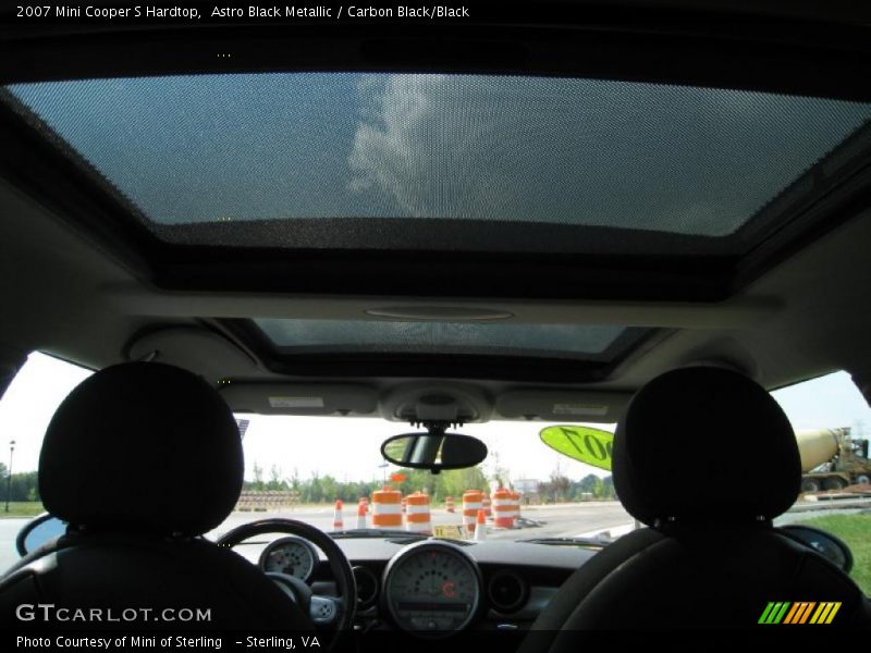 Astro Black Metallic / Carbon Black/Black 2007 Mini Cooper S Hardtop