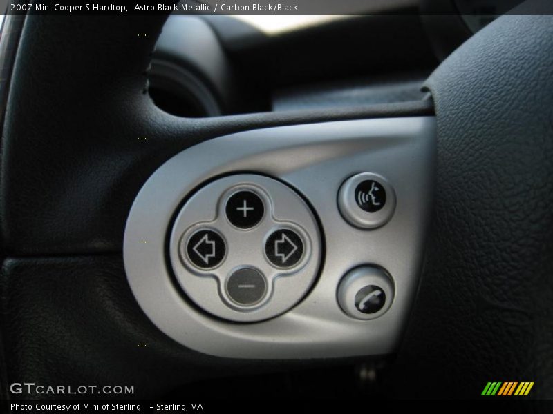 Astro Black Metallic / Carbon Black/Black 2007 Mini Cooper S Hardtop