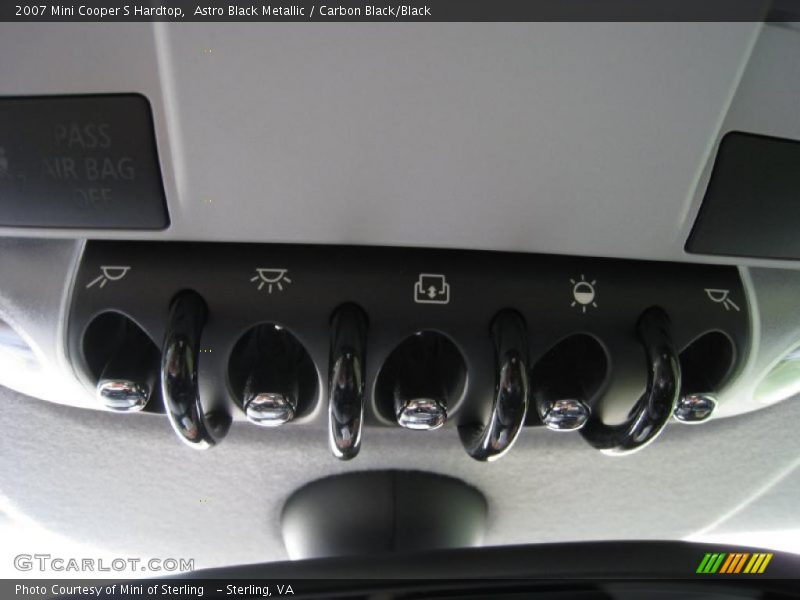 Astro Black Metallic / Carbon Black/Black 2007 Mini Cooper S Hardtop
