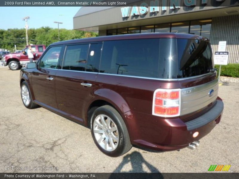 Cinnamon Metallic / Medium Light Stone 2009 Ford Flex Limited AWD