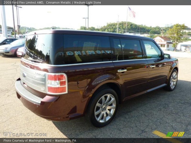 Cinnamon Metallic / Medium Light Stone 2009 Ford Flex Limited AWD