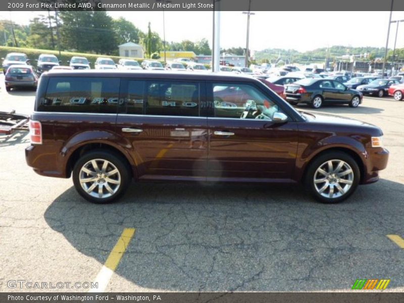 Cinnamon Metallic / Medium Light Stone 2009 Ford Flex Limited AWD