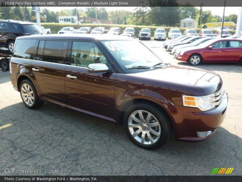 Cinnamon Metallic / Medium Light Stone 2009 Ford Flex Limited AWD