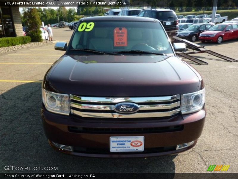 Cinnamon Metallic / Medium Light Stone 2009 Ford Flex Limited AWD