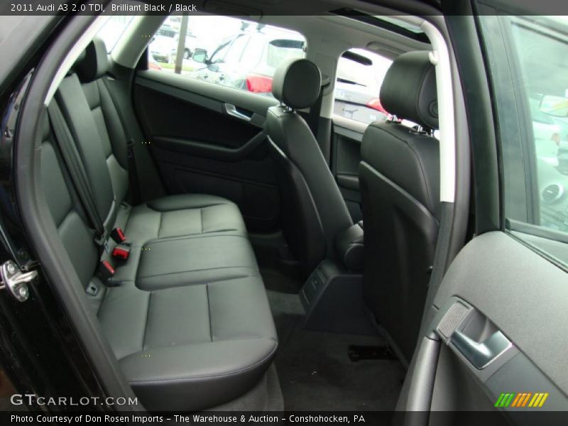 Brilliant Black / Black 2011 Audi A3 2.0 TDI