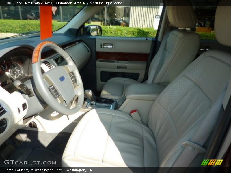 Cinnamon Metallic / Medium Light Stone 2009 Ford Flex Limited AWD