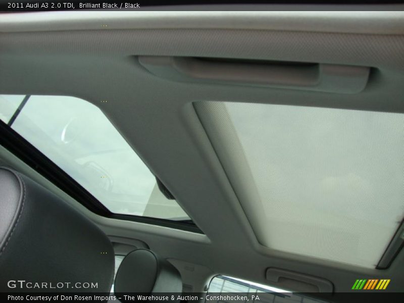 Brilliant Black / Black 2011 Audi A3 2.0 TDI
