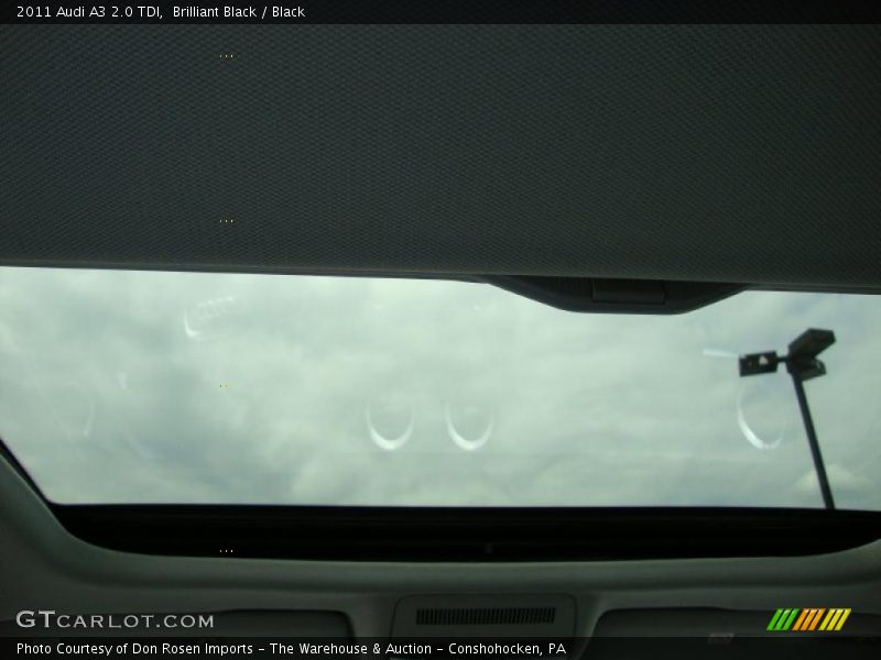 Brilliant Black / Black 2011 Audi A3 2.0 TDI