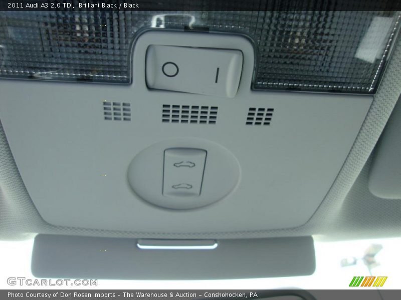 Brilliant Black / Black 2011 Audi A3 2.0 TDI