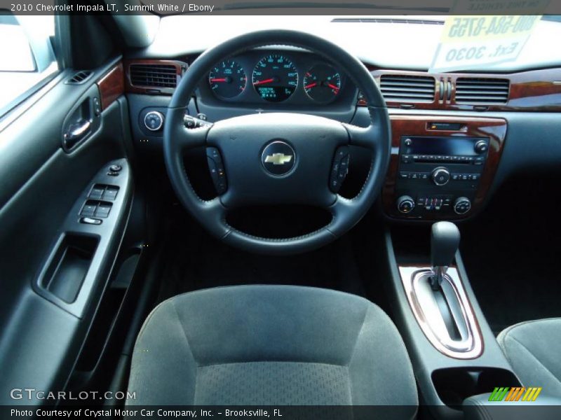 Summit White / Ebony 2010 Chevrolet Impala LT