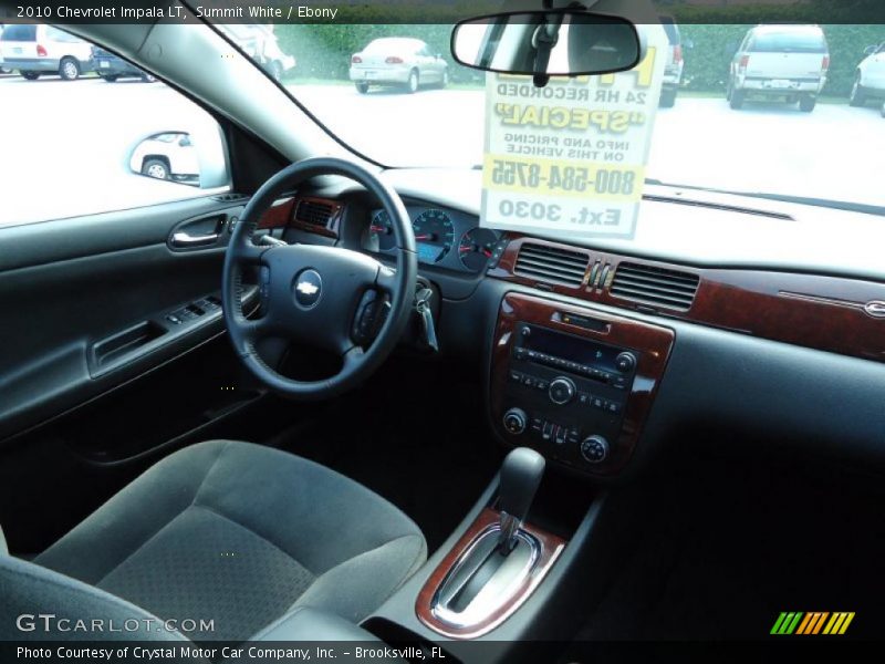 Summit White / Ebony 2010 Chevrolet Impala LT