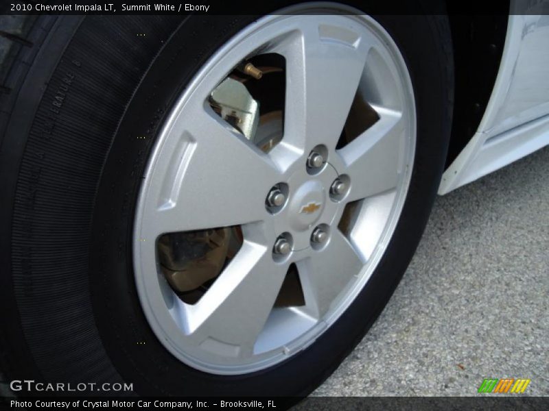 Summit White / Ebony 2010 Chevrolet Impala LT