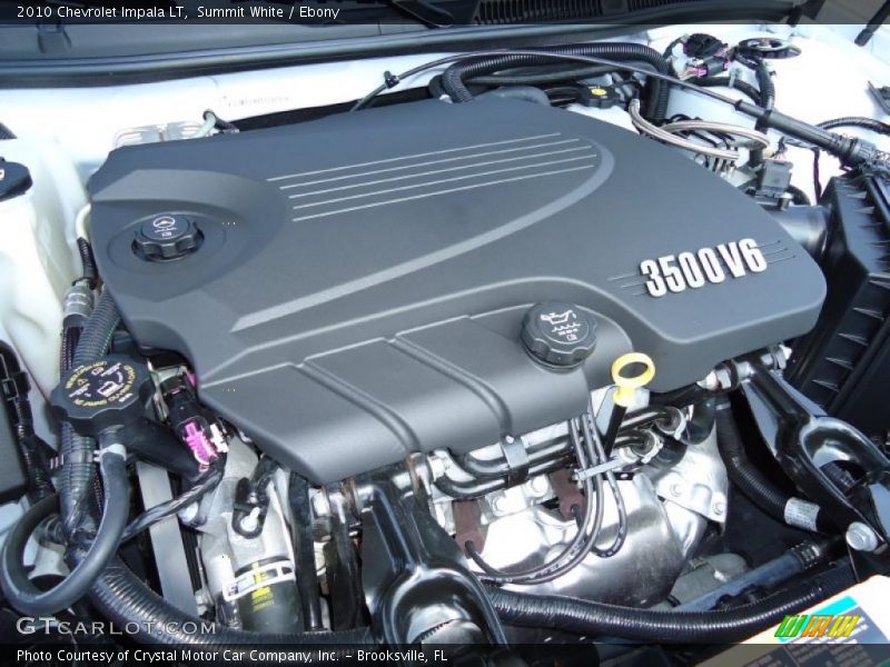 Summit White / Ebony 2010 Chevrolet Impala LT