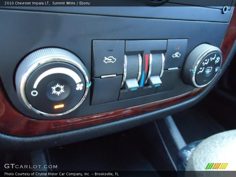 Summit White / Ebony 2010 Chevrolet Impala LT
