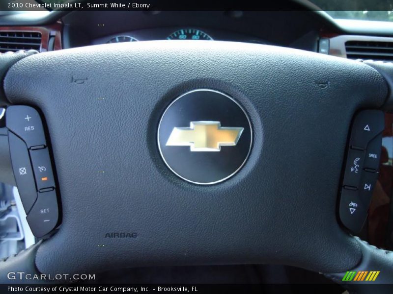 Summit White / Ebony 2010 Chevrolet Impala LT