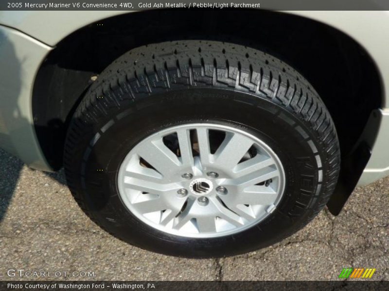 Gold Ash Metallic / Pebble/Light Parchment 2005 Mercury Mariner V6 Convenience 4WD