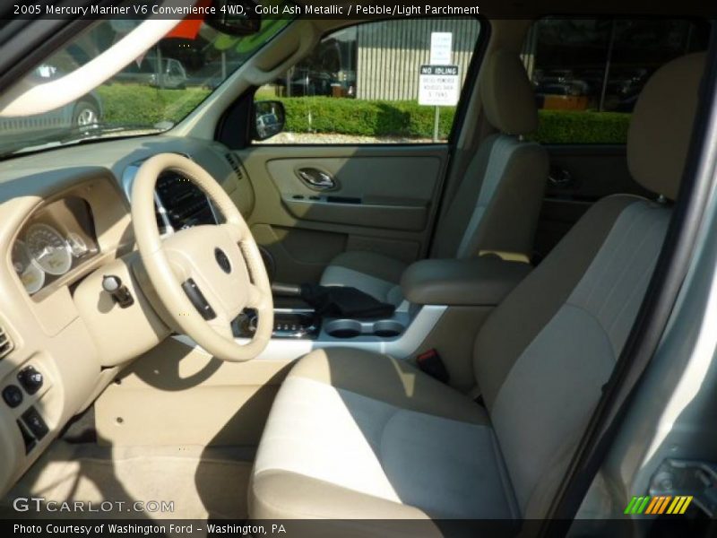 Gold Ash Metallic / Pebble/Light Parchment 2005 Mercury Mariner V6 Convenience 4WD