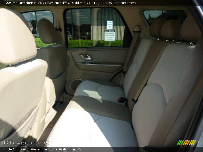 Gold Ash Metallic / Pebble/Light Parchment 2005 Mercury Mariner V6 Convenience 4WD