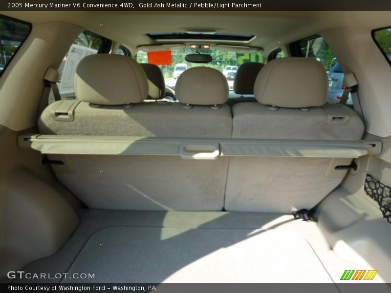 Gold Ash Metallic / Pebble/Light Parchment 2005 Mercury Mariner V6 Convenience 4WD