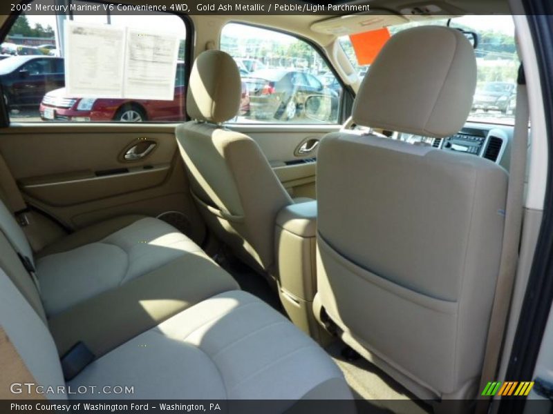 Gold Ash Metallic / Pebble/Light Parchment 2005 Mercury Mariner V6 Convenience 4WD