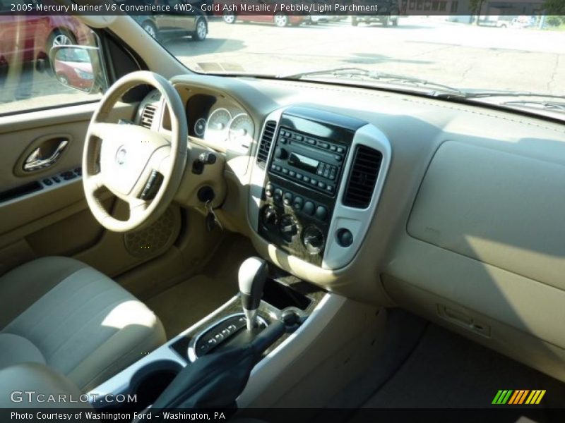 Gold Ash Metallic / Pebble/Light Parchment 2005 Mercury Mariner V6 Convenience 4WD