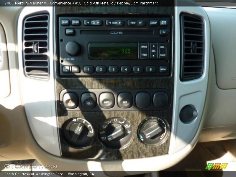 Gold Ash Metallic / Pebble/Light Parchment 2005 Mercury Mariner V6 Convenience 4WD