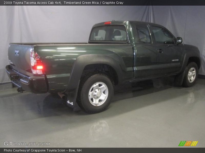 Timberland Green Mica / Graphite Gray 2009 Toyota Tacoma Access Cab 4x4