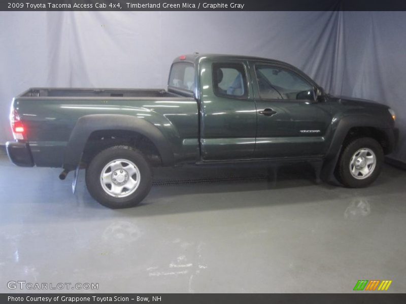 Timberland Green Mica / Graphite Gray 2009 Toyota Tacoma Access Cab 4x4