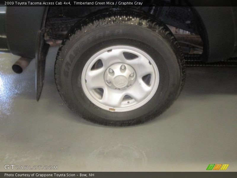 Timberland Green Mica / Graphite Gray 2009 Toyota Tacoma Access Cab 4x4