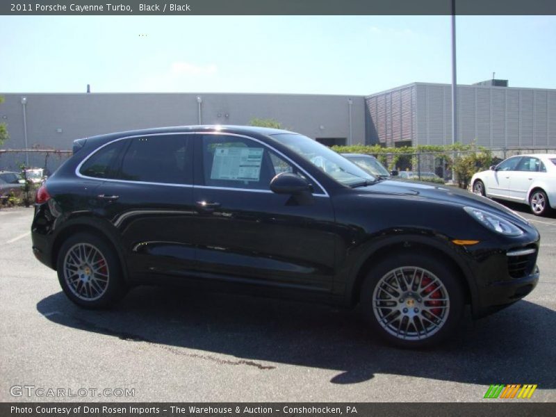 Black / Black 2011 Porsche Cayenne Turbo