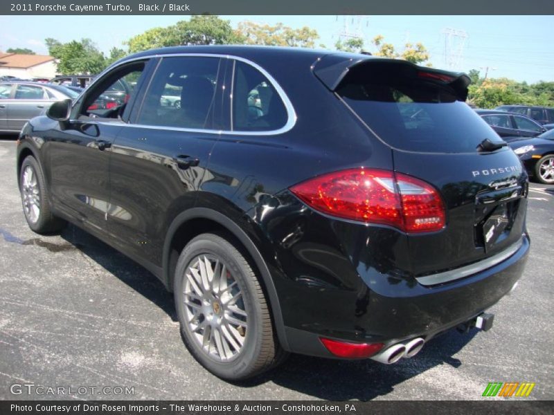 Black / Black 2011 Porsche Cayenne Turbo