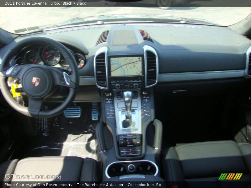 Black / Black 2011 Porsche Cayenne Turbo