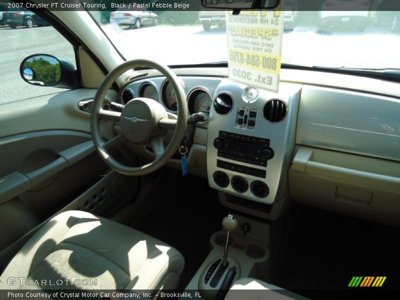 Black / Pastel Pebble Beige 2007 Chrysler PT Cruiser Touring