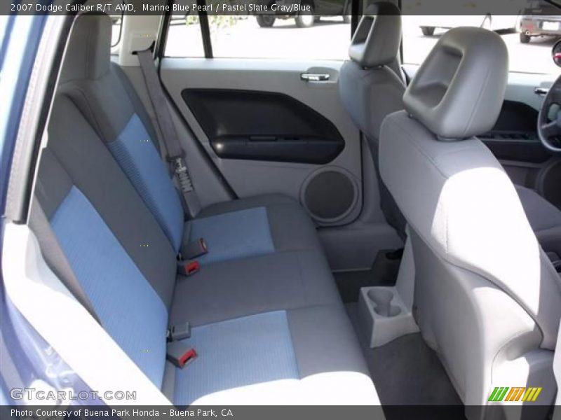 Marine Blue Pearl / Pastel Slate Gray/Blue 2007 Dodge Caliber R/T AWD
