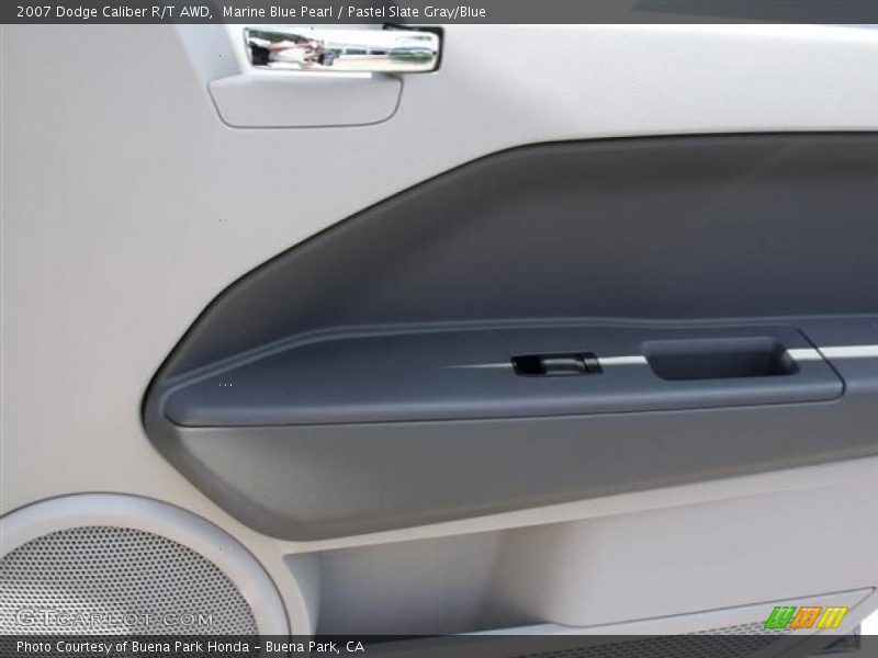 Marine Blue Pearl / Pastel Slate Gray/Blue 2007 Dodge Caliber R/T AWD
