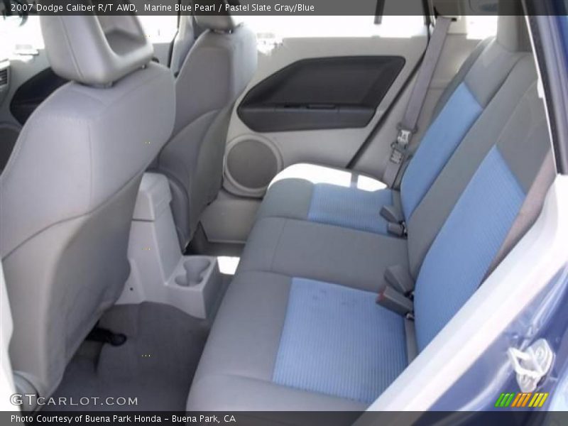 Marine Blue Pearl / Pastel Slate Gray/Blue 2007 Dodge Caliber R/T AWD