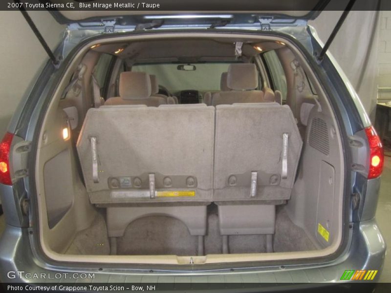 Blue Mirage Metallic / Taupe 2007 Toyota Sienna CE
