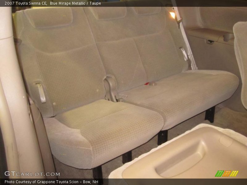 Blue Mirage Metallic / Taupe 2007 Toyota Sienna CE