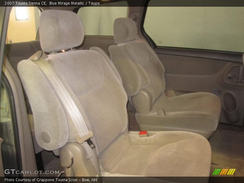 Blue Mirage Metallic / Taupe 2007 Toyota Sienna CE